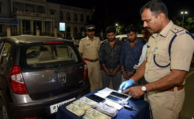 Two incidents of betting over IPL cricket matches in Mysuru: Five men arrested