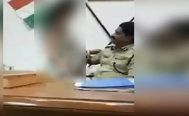 Controversial video of senior K'taka police officer goes viral, CM warns of action