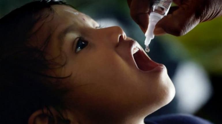 Polio vaccine for 64 lakh kids in Karnataka on Sunday