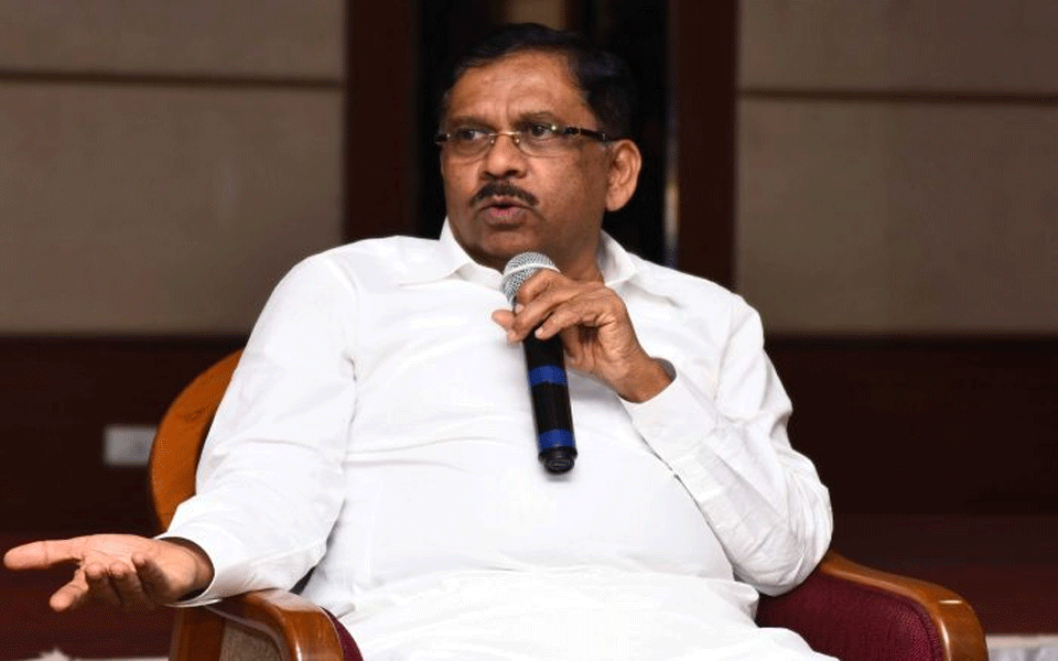 We are not inferior to center: DCM Parameshwar hits out at defense minister