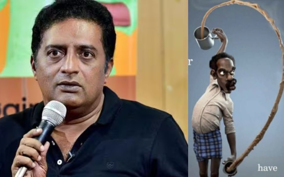 Police complaint filed against actor Prakash Raj over his post on Chandrayaan-3 mission