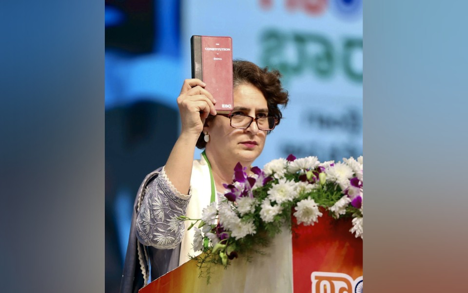 No govt in past 'insulted' Ambedkar the way Amit Shah did: Priyanka Gandhi