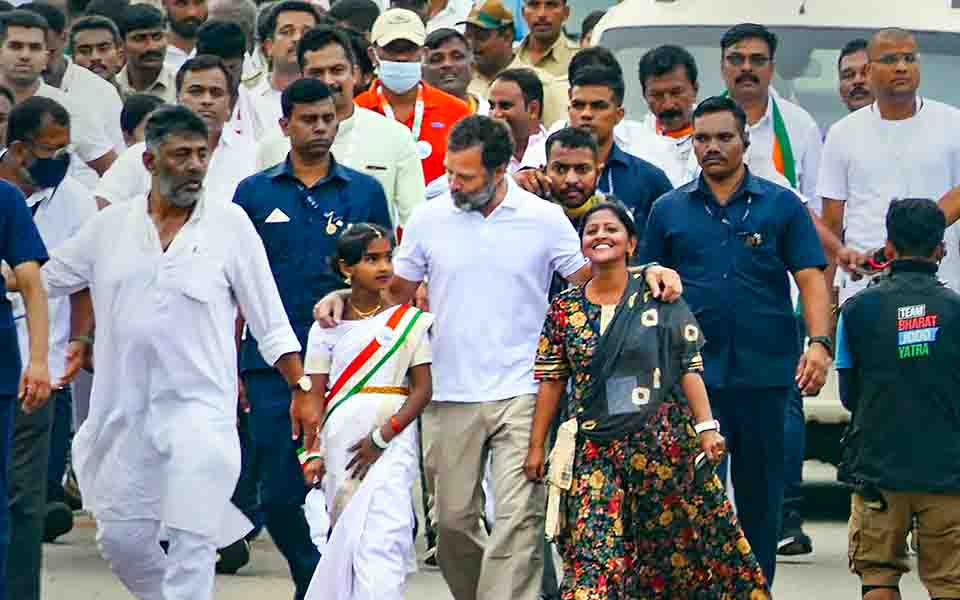 We have to save youth from hate politics: Rahul Gandhi on 32nd day of Bharat Jodo Yatra