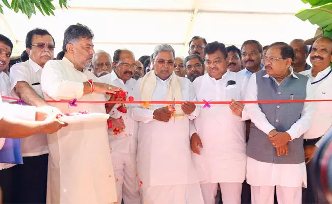 CM Siddaramaiah inaugurates first phase of Yettinahole drinking water project