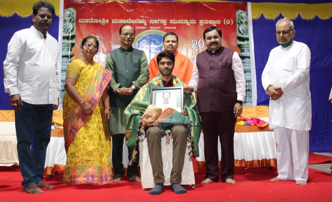 Young Belagavi poet Nadim Sanadi gets 20th Amma Award in Kannada literature
