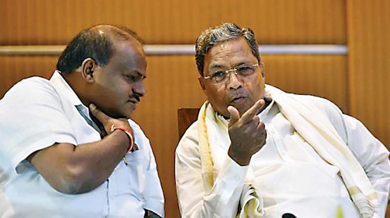 Siddaramaiah calls budget as "Aatma Barbaad", HDK "Aatma Vanchane"