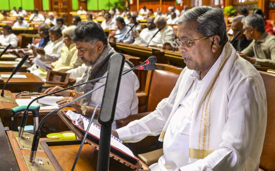 Karnataka CM Siddaramaiah slams BJP for calling his budget 'Halal'