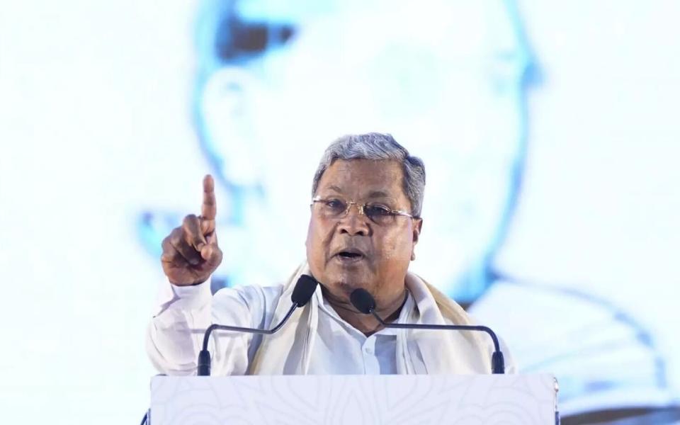 “Freezing Cong’s bank accounts move to punish opposition,” Siddaramaiah’s jab at Centre
