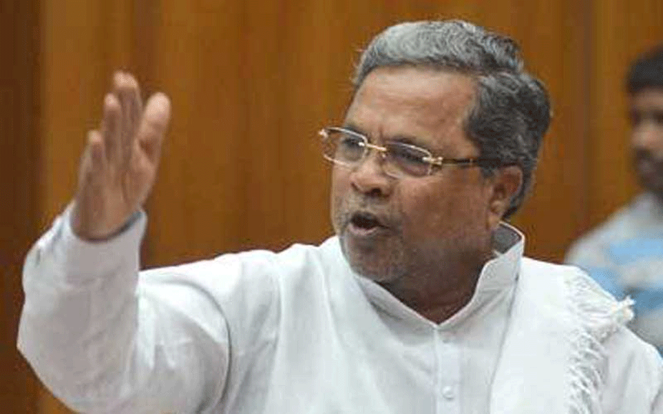 Central government is threatening party leaders through CBI: Siddaramaiah