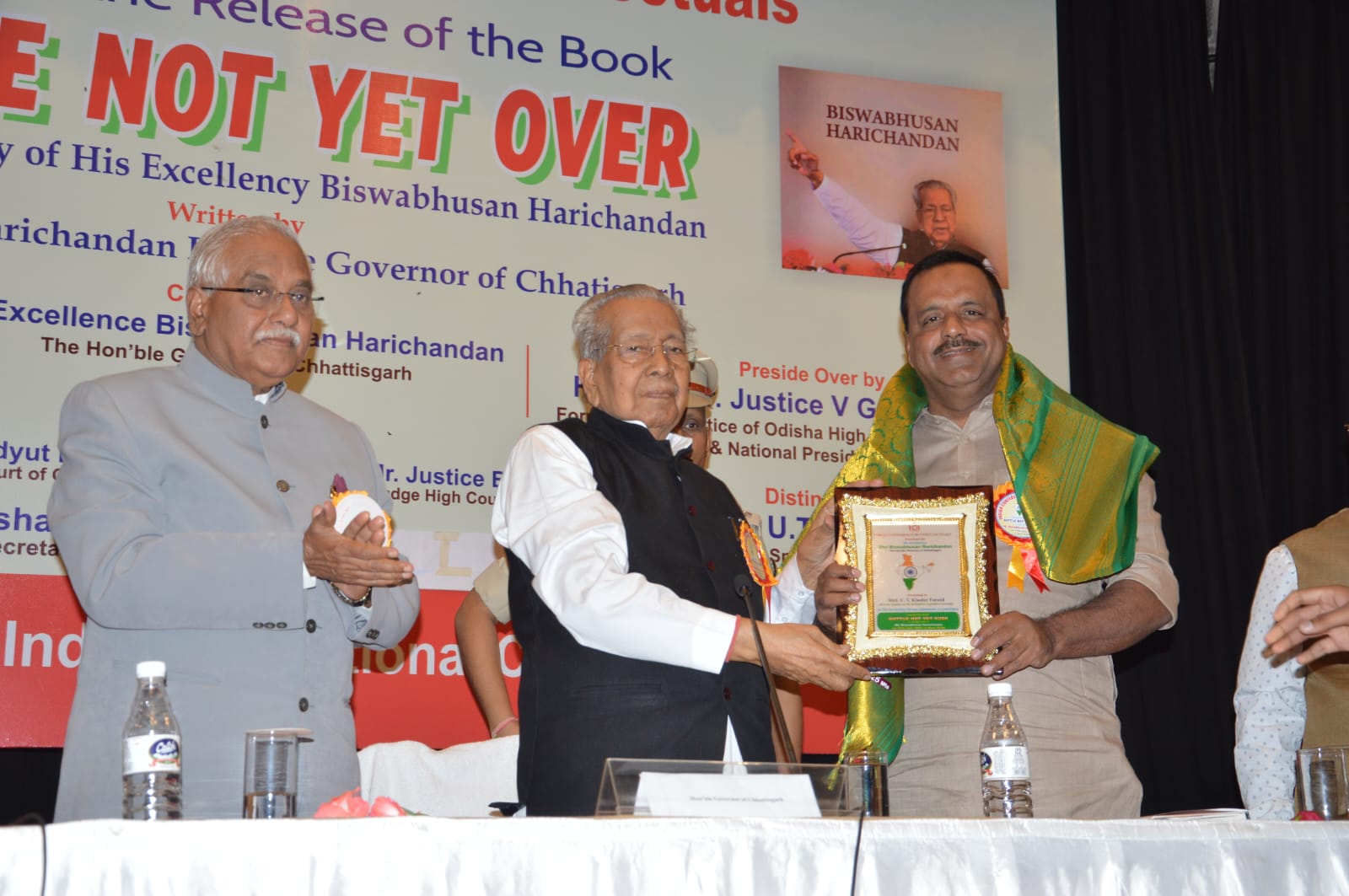 Speaker UT Khader receives ‘The Great Son of India’ award in Delhi