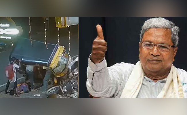 CM Siddaramaiah commends young girl’s heroic act in Kinnigoli accident