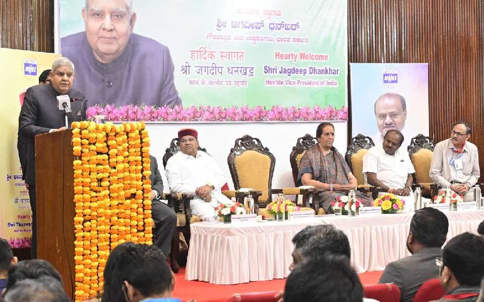 Extensions in service setback to those who are in line: Vice President Dhankhar