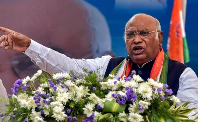 PM behaving like a puppet in the hands of RSS: Cong President Kharge