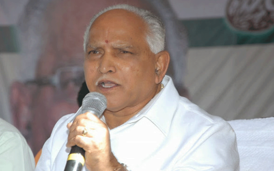 Yeddyurappa dares Congress leaders to touch his MLAs