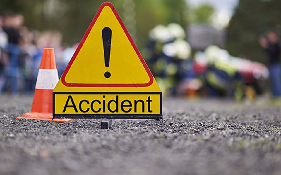 Three of a family killed on the spot as their bike rams into truck in Vijaypur