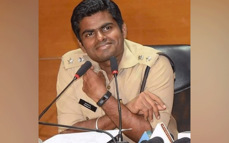 'Karnataka's Singham' IPS officer Annamalai resigns from police department