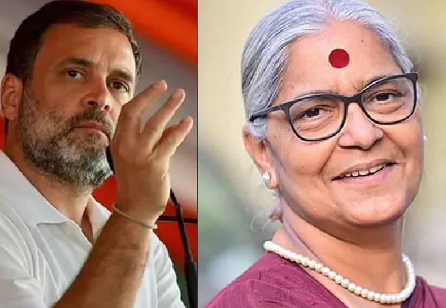 Rahul Gandhi's Wayanad rival Annie Raja of CPI joins 'Voter Adhikar Yatra' in Bihar