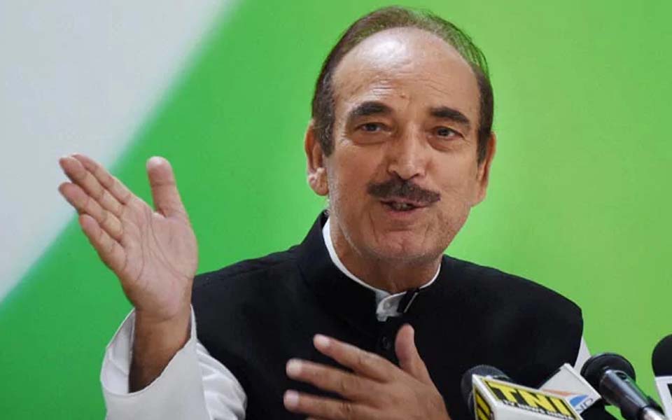 Prime Minister is insulting India by comparing it with Pakistan: Congress leader Ghulam Nabi Azad