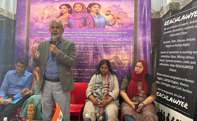 Sóz Centre for Women’s Legal Assistance Launched at Bengaluru School