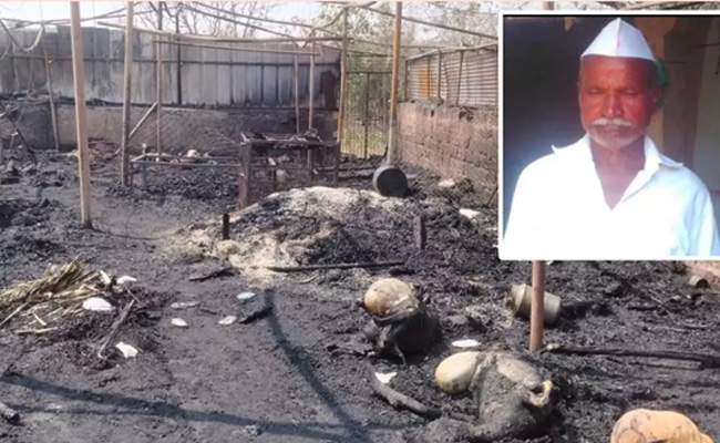 Bidar: 62-year-old man, 45 goats killed in accidental barn fire