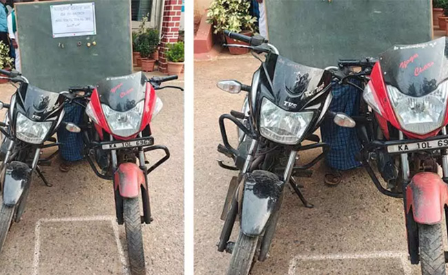 Chamarajanagar: Two burglars arrested; gold, bikes seized
