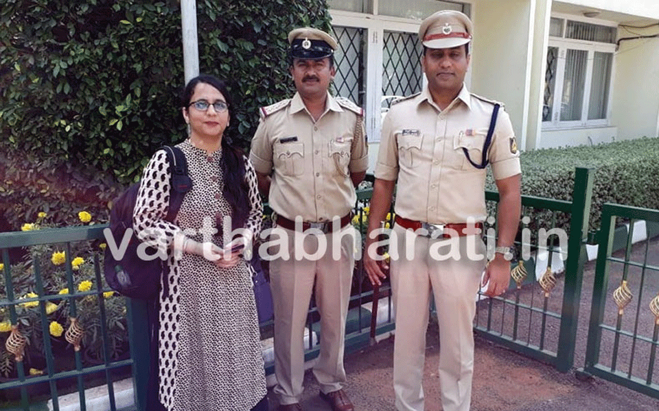 " Its like getting my life back " woman thanks Kumaraswamy, Whitefield Police