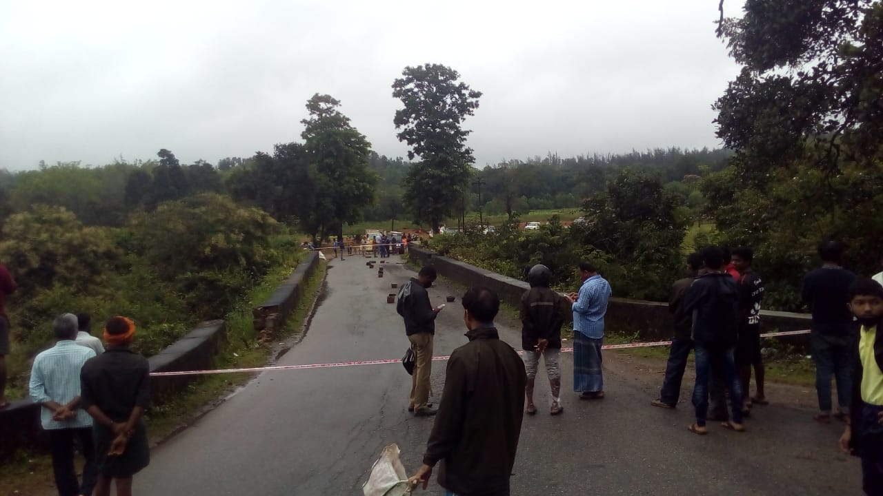 Bridge collapses near thirthahalli: Road connectivity between Udupi-Shimoga cut-off