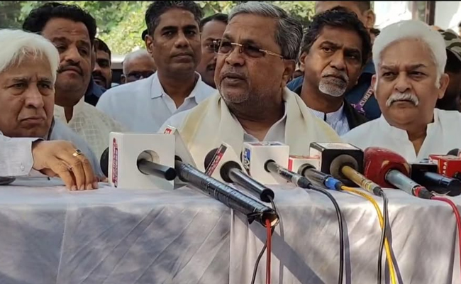 Govt will not remain silent if Panchamasali protesters take law into their hands: CM Siddaramaiah