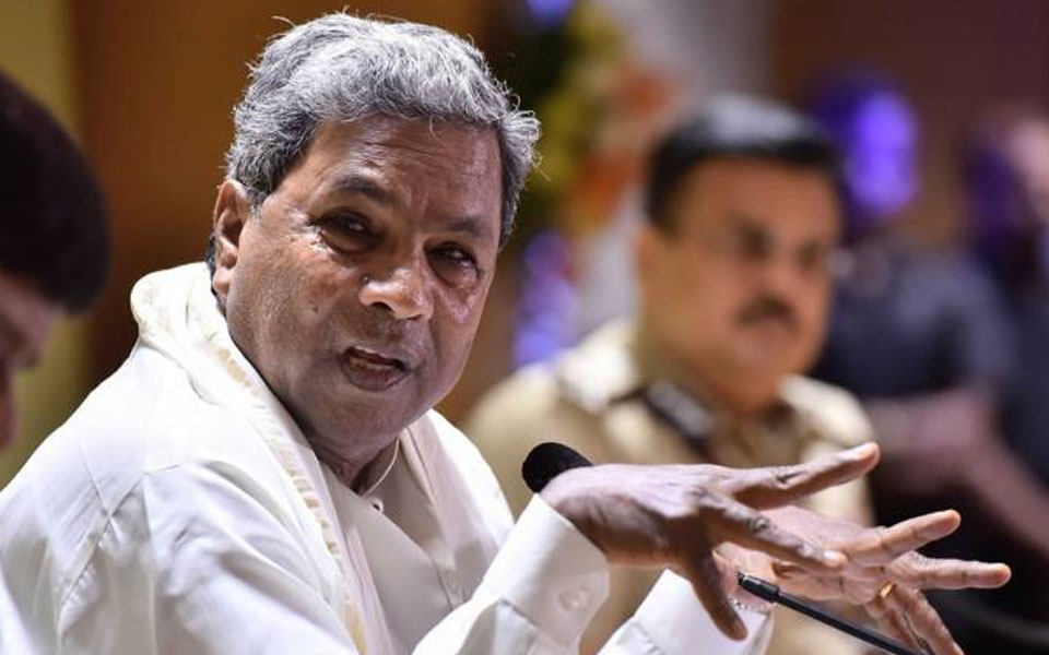 Modi speaks without etiquette: CM Siddaramaiah