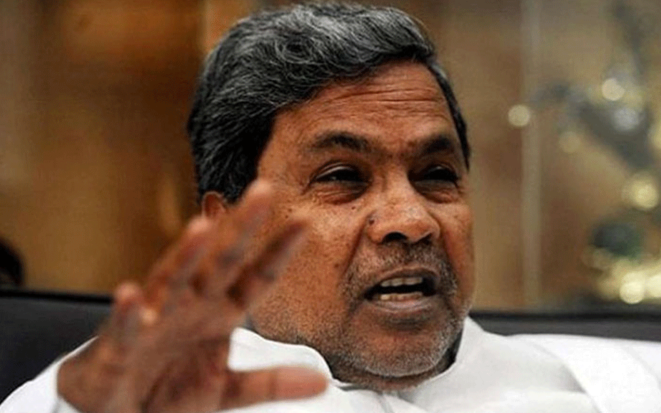 Speak about the Loot Formula of BJP : Siddaramaiah hits back at Modi