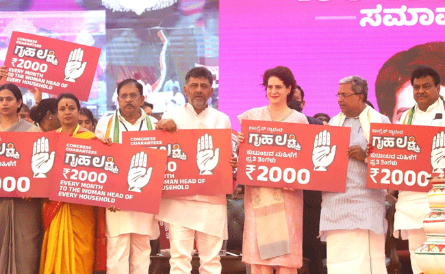 Congress sharply focuses on Women voters in poll-bound Karnataka