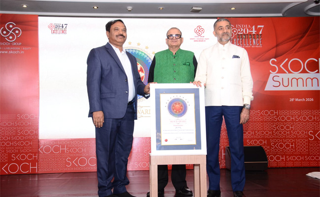 KSRTC MD Akram Pasha receives SKOCH National Award for transparent recruitment initiative