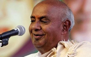 "What sort of Hindutva is your's ?":  Deve Gowda's poser to BJP