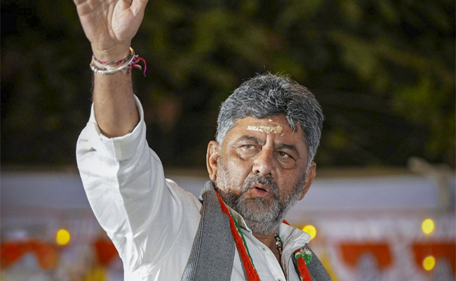 Time will answer when I will become CM, says Shivakumar