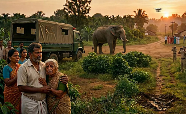 Hassan: Farmer killed in wild elephant attack