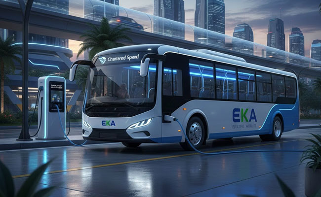 Chartered Speed, EKA Mobility to deploy 1,750 electric buses in Bengaluru