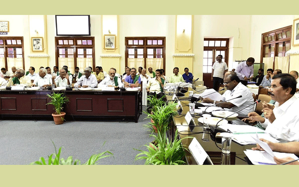 CM chairs farmer leaders meeting
