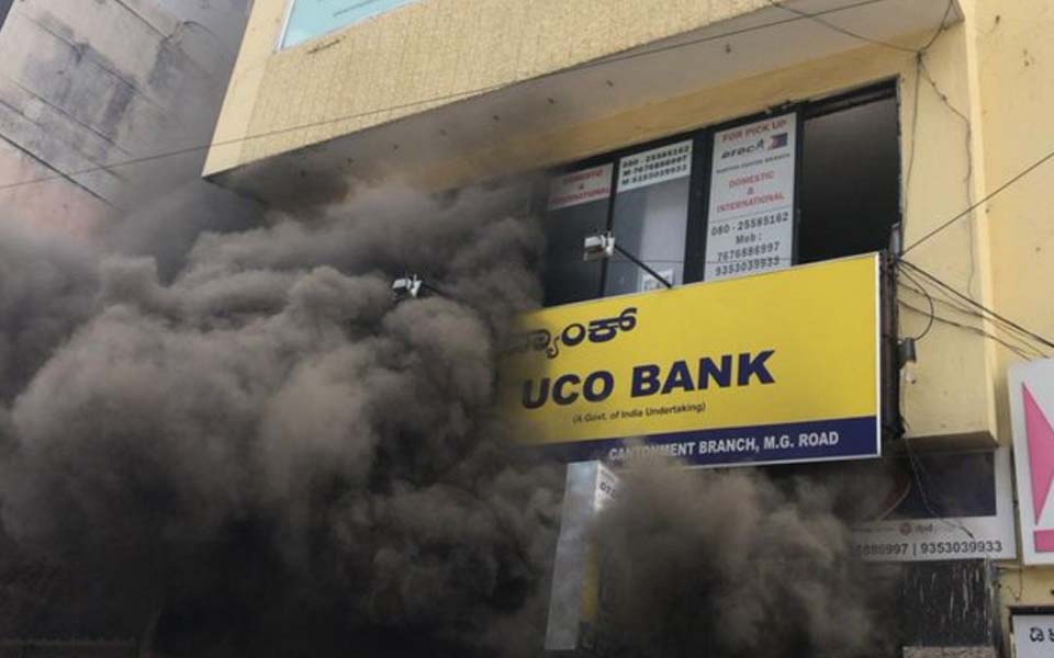 Fire at five-storey commercial building in Bengaluru creates panic