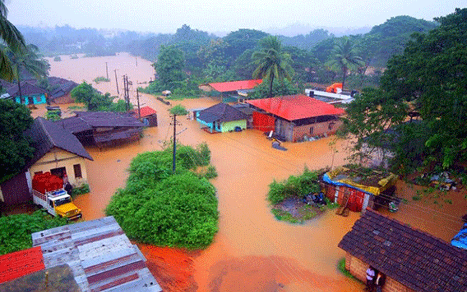 Flood like situation in parts of north Karnataka