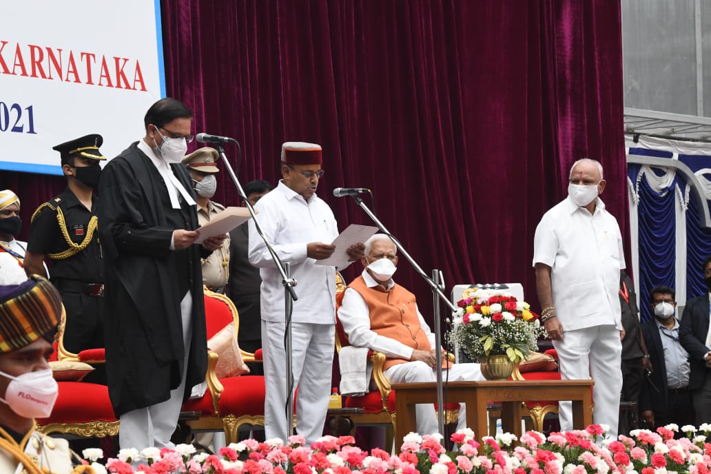 Thaawarchand Gehlot takes oath as 19th Governor of Karnataka