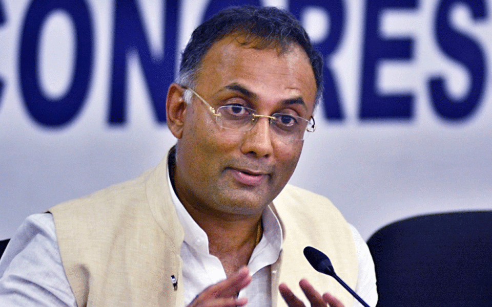 Another cabinet reshuffle on the cards: KPCC Chief Dinesh Gundu Rao