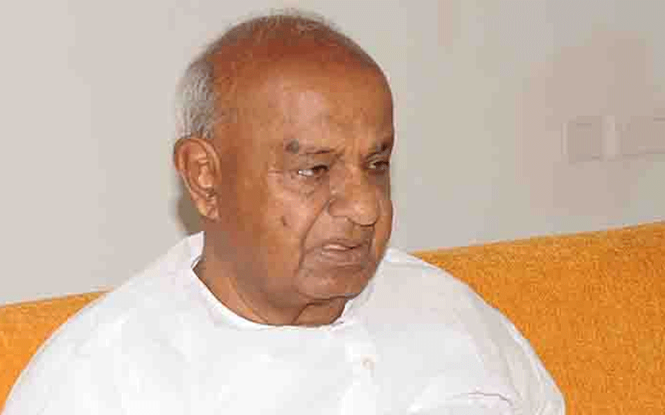 I feel neither happy nor unhappy if my son becomes CM: Gowda