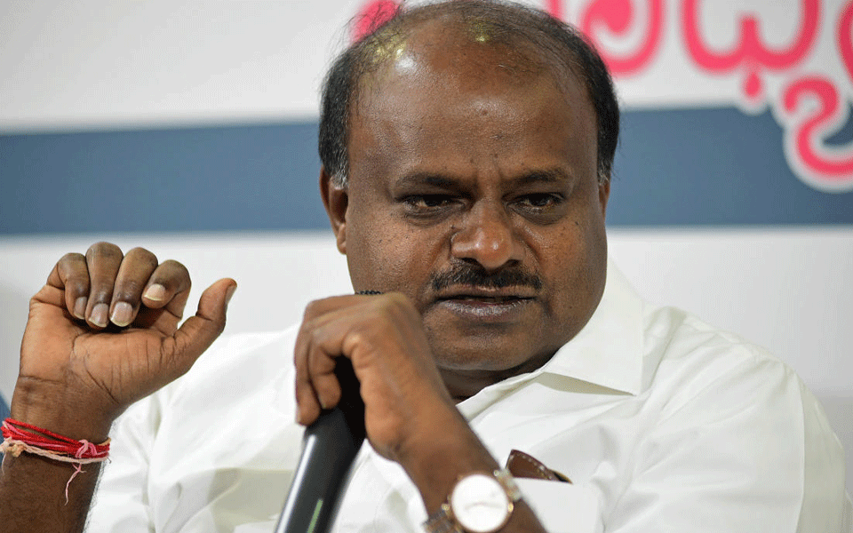 Kumaraswamy hits out at BJP for not taking up Mekedatu issue