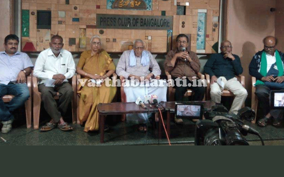 ‘Week Against Killing Expression’ condemning killings of Kalburgi, Gauri: Raj Bhavan chalo on Sept 5