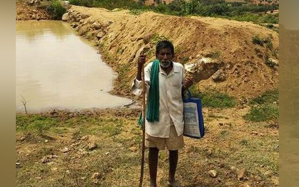 PM lauds Karnataka environmentalist's efforts at building water tank