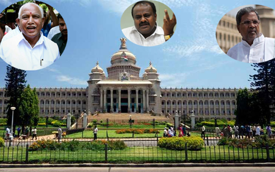 Karnataka secretariat turns into fortress for floor test