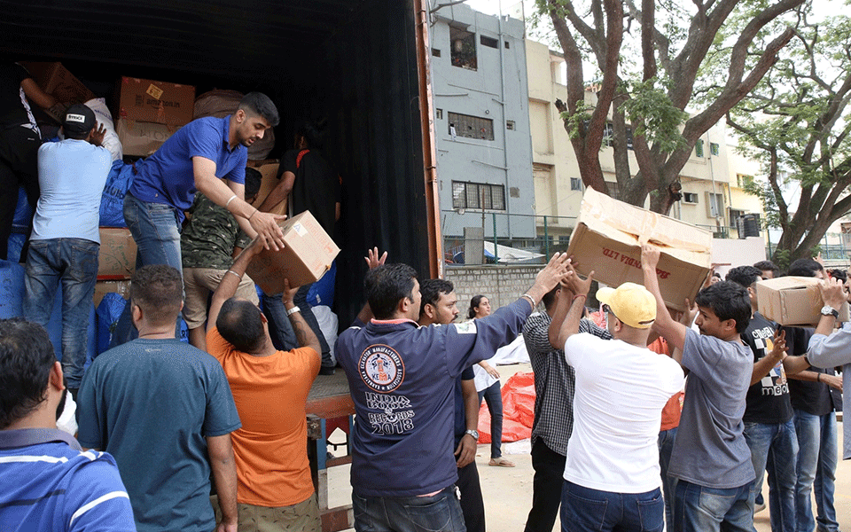 Floods recede in Karnataka's Kodagu, relief work in full swing