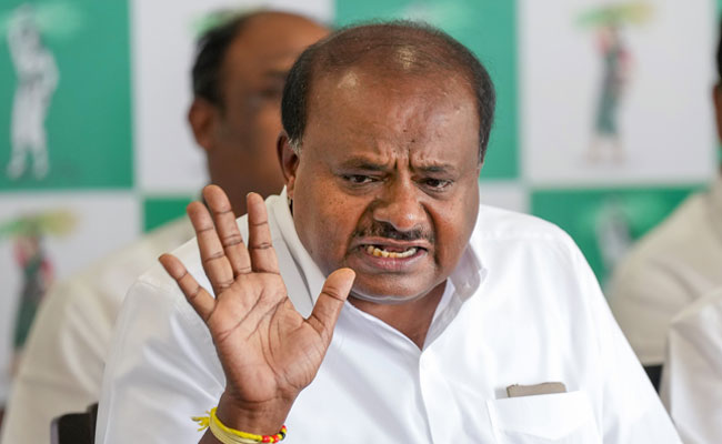 JD(S) leader Kumaraswamy expresses regret over his statement on women, says comment twisted