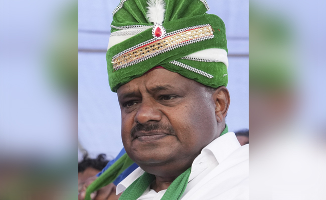 Union Minister HD Kumaraswamy felicitation ceremony in Mandya on December 15