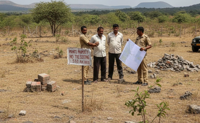Man held for attempting to encroach on 532 acres of forest, govt land near Bengaluru